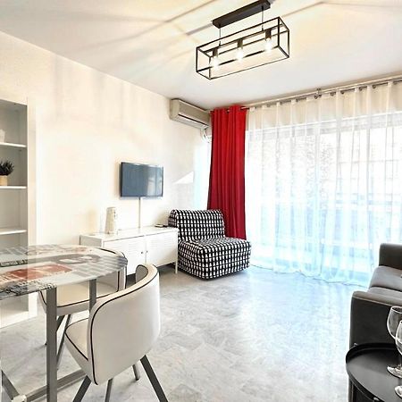 Beau Studio Centre Juan Les Pins A 300M Des Plages Antibes Exterior foto
