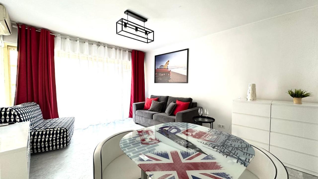 Beau Studio Centre Juan Les Pins A 300M Des Plages Antibes Exterior foto
